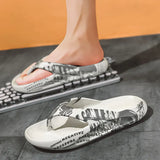 Men's Flip Flops Summer Slippers Family Bathroom Beach Sandals Men Slippers EVA Outdoor Casual Men Flat Shoes Zapatillas