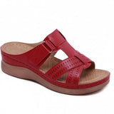 New Summer Women Wedge Sandals Premium Orthopedic Open Toe Sandals Vintage Anti-slip Casual Female Platform Retro
