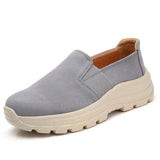Breakj Size Women's Shoes Casual One-Legged Female Rocking Shoes Thick Soles Mother Shoes Soft Soles Comfortable Slopes And Lazy