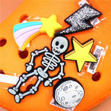 Space Alien Designer Shoe Charms 5pcs/lot Croc Buckle Accessories Luxury Rainbow Sun Clog Dog Jewelry Decorations