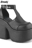 Design Cool Block Great Quality Big Size 43 Gothic Style Platform Woman Boots Fashion Casual Cosy Woman Shoes Ankle