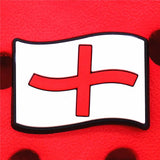 Crock Charms Accessories PVC Shoe Croc Buttons Sandals Charm Decoration Brazil Korea Britain Switzerland Flag