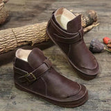 New Fashion All-match Women's Boots Solid Color Temperament Spring and Autumn Without Lace-up Sleeve Shoes for