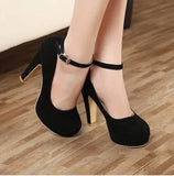 2020 Spring Autumn Women Pumps Zapatos Mujer Wedding Shoes Woman Ladies Buckle Strap Gladiator High Heels Womens