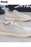 Men's White Casual Sneakers 2023 Autumn Vulcanized Shoes Boys Tenis Sport Shoes Male Sneakers Soft Sole Men Walking