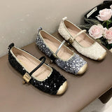 Breakj And Summer New Small Fragrant Ballet Shallow Mouth Single Shoes French Round Head Flat Shoes Mary Precious