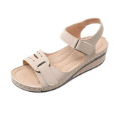 Women Sandals Soft Stitching Ladies Sandals Comfortable Flat Sandals Women Open Toe Beach Shoes Woman Footwear Sandalias