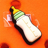 1pcs Hello Baby PVC Shoe Charms Decoration Teether Pacifier Designer Shoes Buckle Accessories Badges Croc Accessory