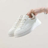 Breakj 2025 Spring Small White Shoes New Korean Ins Female Student Platform Ighten Sports Board Shoes Casual Street Shot