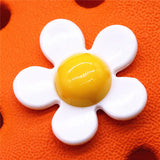1pcs Mariguana PVC Shoe Charms Rainbow Star Moon Flower Shoe Accessories Decorations fit Croc Bracelet Kids