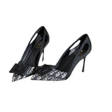 Breakj Single Shoes Light-Mouthed High-Heeled Women's Fine Heel 2025 New Temperament Famous Lady To Work With Fashion Singles