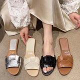 Flat-Bottom Women's Shoes In The Summer Of 2025 New Fashion Trend Casual