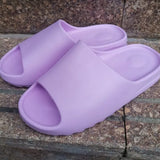 Sale New Color Unisex Thick Bottom Slides Women Men Outdoor Beach Slippers Sandals Blue Brown Slides Flip Flops Women's