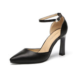 7/9CM Women Pumps Mary Jane Shoes for Women Dress Shoes Pointed Toe High Heels Elegant Designer Luxury Zapato de