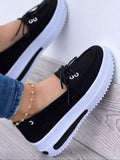 Size 43 Hemp Rope Woven Platform Shoes Women Bow Slip-on Casual Shoes 2022 Spring White Pink Yellow Shoes zapatos de