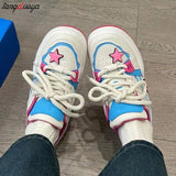 Lotso Women Thick Sole Shoes Summer New Breathable Casual Female Sneaker Y2k Street Spice Girl Platform Shoes