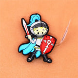 Imitation 1pc Shoe Accessories Pirate Parrot Octopus Shoe Charms Garden Shoe Buckle Decorations Fit Croc JIBZ Kids Gift