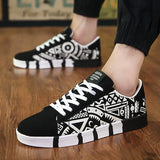 Men Sneakers Casual Shoes Men Lovers Printing Fashion Flat Tenis Masculino Vulcanized Shoes Zapatos De