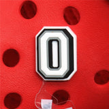 PVC Shoe Buckle Accessories DIY Combination English Alphabet Shoes Decoration Jibz for Croc Charms Bracelets Kids