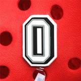PVC Shoe Buckle Accessories Funny Digital/Heart Shaped/Feces Shoes Decoration Jibz for Croc Charms Bracelets Kids