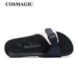 2023 New Summer Women Slipper Fashion Casual Beach Buckle Non-slip Outside Weightlight Slides