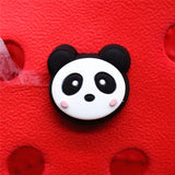 PVC Croc Shoe Charms NEW Cartoon Deer Alpaca Panda Tiger Shoes Decorations Accessories for Jibz Kids Party Gifts