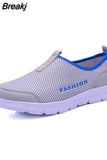 Mesh Casual Men Shoes Summer Sneakers Men Footwear Running Shoes Men's Lightweight Slip-on Sandals Zapatos De