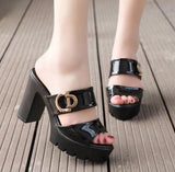 Summer Shoes Nigerian Open Toes Sandals Shoes Party Nigerian Women's Slippers Shoes Sandals for