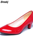 Pumps Nude Shallow Mouth Women Shoes Fashion Office Work Wedding Party Shoes Ladies Low Heel Shoes Woman