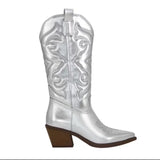 Breakj Size Autumn 2023 New Women's Middle Tube Pure Color Pointed Adult Martin Boots Thick Heel