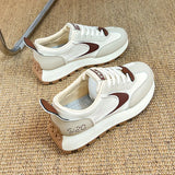 Breakj Korean Version Of The New Dad Shoes Female Spring 2025 Student Running Sports Platform Heighten Casual Shoes