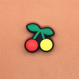 Sale 1pcs Food Series Shoe Charms Carrot Shoe Buckle Accessories Pineapple Shoe Decorations fit Croc JIBZ Kid's X-mas