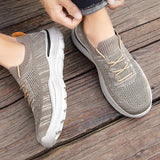 Men Casual Shoes Comfortable Mesh Shoes Summer Breathable Men Loafers Wide Slip On Walking Shoes Men