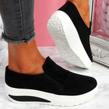 Women Sneakers Slip On Platform Shoes For Women Sport Zapatillas Mujer Casual Loafers With Heels Sports Shoes Vulcanized