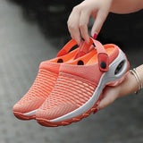 New Women Shoes Casual Increase Cushion Sandals Non-slip Platform Sandal For Women Breathable Mesh Outdoor Walking
