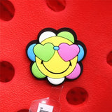 Cute Pink Roller Skates Motorcycle Shoes Decoration Accessories Jibz for Croc Charms for Shoes Bracelets Kids Gifts