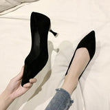 women's high heel women's shoes fashion ladies shoes pointed stiletto high heel ladies shoes new party shoes