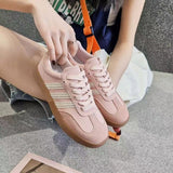Breakj Season New Fashion Color German Training Shoes Flat Versatile Casual Board Shoes Sports Single Shoes Korean