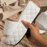 Women's Slippers 2021 Summer Shoes Women Wedge Casual Sandal Thick Bottom Heels Female Flip Flops Beach Slides New