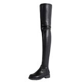 Women's Boots man boots Sexy Thigh High Long Above Knee Strip Pole Shoes plus size 43 44 Club Girl Tights Designer Free