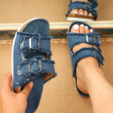 Women Summer 2022 New Flat Shoes Women Indoor Outdoor Slipper Casual Beach Shoes Summer Sandalias Mujer Flip