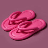 2023 Soft Sole Beach Flip Flops Women Summer Candy Colors Clip Toe Slippers Woman Anti-Slip Home Slide Sandals