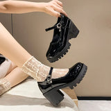Quality Rubber Sole Japanese Style Platform Lolita Shoes Women Vintage Soft Sister Girls Shoes