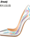 Shoes Woman High Heels Women Shoes Pumps Stilettos Shoes For Women Sexy High Heels 12cm/10cm/8cm Leather Wedding
