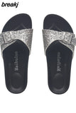 2023 New Summer Women Slipper Fashion Casual Beach Buckle Non-slip Outside Weightlight Slides