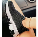 De Mujer New Casual Thick-soled Sneakers Women's Shoes Women's Soft and Breathable Air Cushion Loafers Ladies