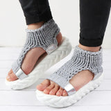 Platform Sandals Women New Gladiator Sandals Summer Flat Shoes Thick Heels Ladies White Sandalias Casual Zapatos