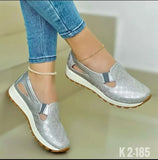 Breakj Large-Size Shoes Thick Sole Casual Fashion Women's Shoes Comfortable Flat Sole Round Head Pedal Single Shoes
