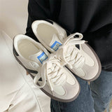 Breakj Flat-Bottomed Women's 2025 Autumn New Thick-Soled Small White Shoes Port Air Breathable Leisure Sports Board