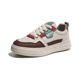 Breakj 2025, Small White Shoes New Korean Version Ins Schoolgirls Taller Platform Sports Board Shoes Casual Shoes